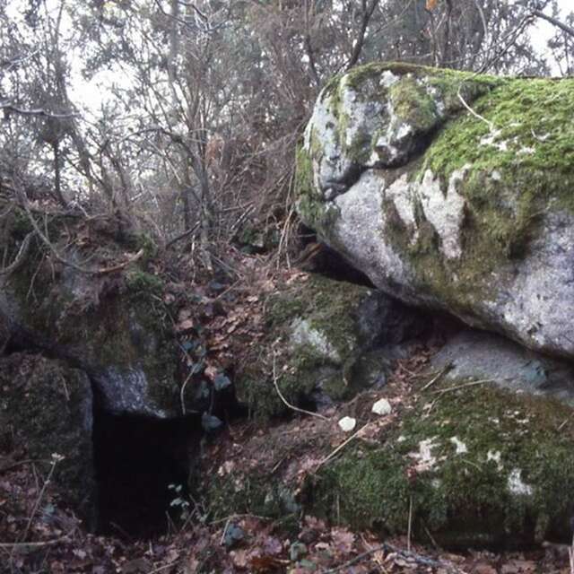 Sépulture sous roche du Men Guen Lanvaux