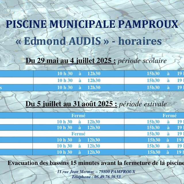 Piscine municipale "Edmond Audis"