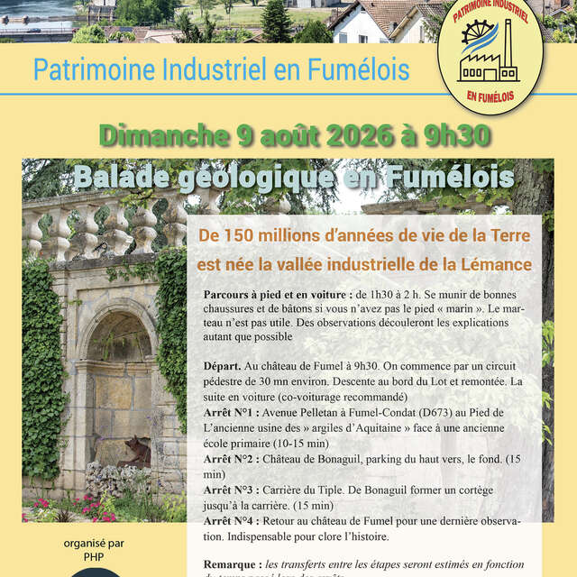 Rando géologique en Fumélois