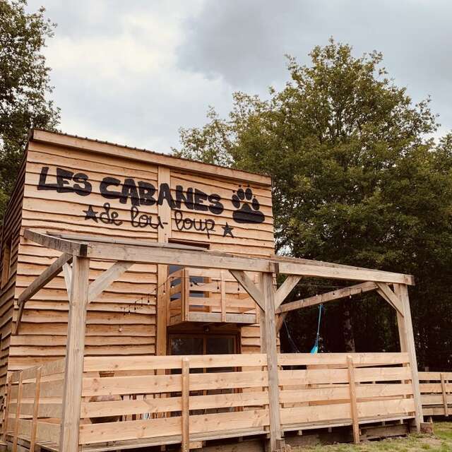 Location Les Cabanes de Lou-loup - La cabane Newton - 8 personnes