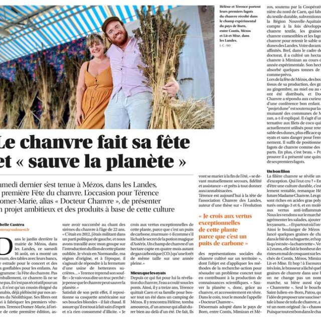 Annulé - La fête du chanvre à Mézos