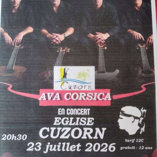 Concert Ava corsica