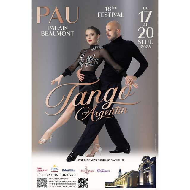 18ᵉ Festival de Tango Argentin de « Pau Couleur Tango »