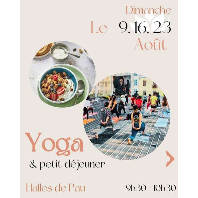 Halles de Pau - Yoga: les matinales bien-être