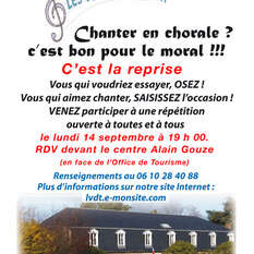Reprise des répétitions des Voix du Thaurion