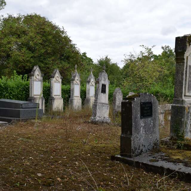 Cimetières familiaux protestants.