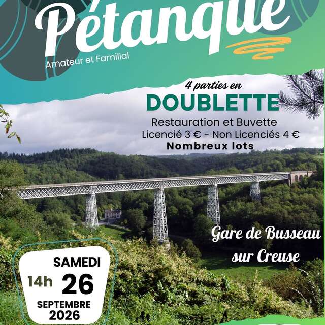 Concours de pétanque