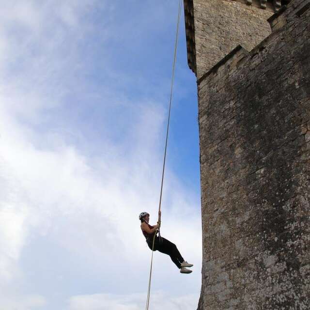 Descente en rappel