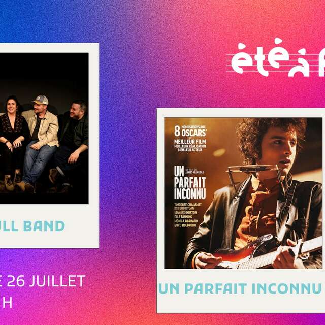 Été à Pau 2026 / Un été au ciné : Willo Full Band (folk) + Un parfait inconnu (VF)