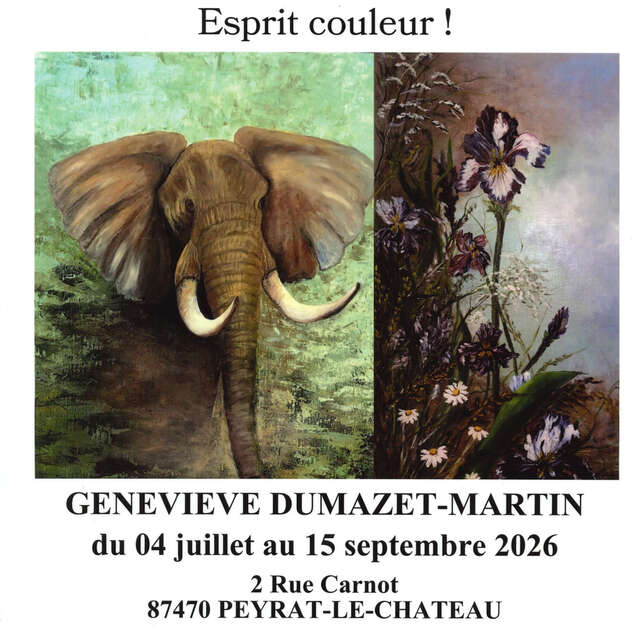 Expo-vente "Esprit couleur !"
