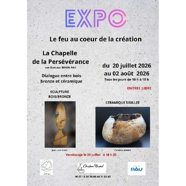 Exposition: Le feu au cœur de la création