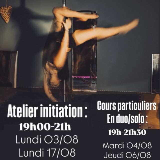 Cours particulier en duo/solo pole-dance