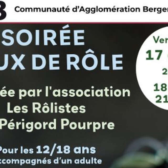 Soirée jeux de rôle