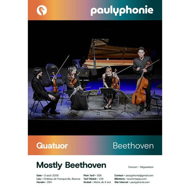 Festival Paulyphonie - Mostly Beethoveen (concert dégustation)
