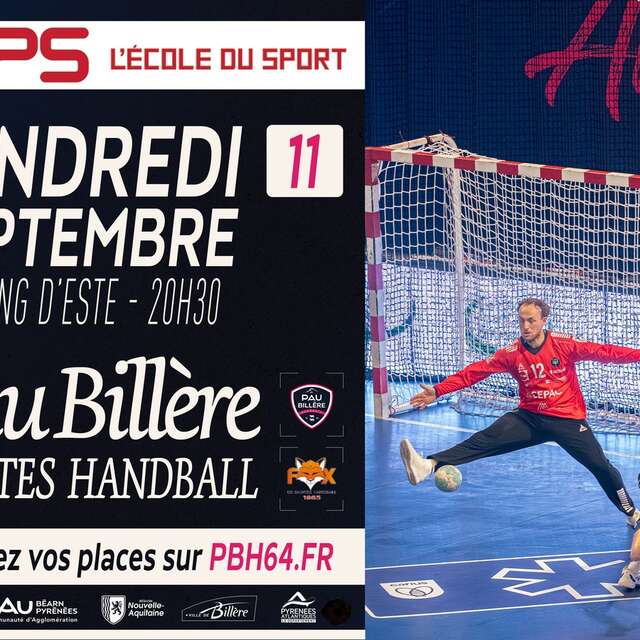 Handball Proligue - Pau Billère Handball 64 Vs Saintes