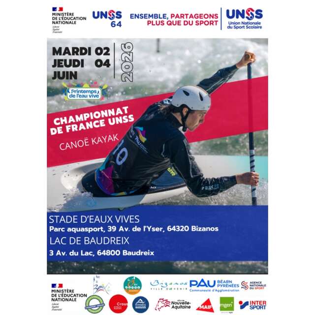 Championnat de France Canoë Kayak UNSS