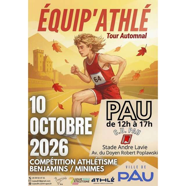 Championnats d'athlétisme : Équip’Athlé 2026