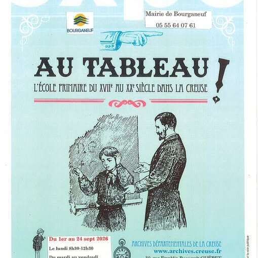 Exposition : Au Tableau !
