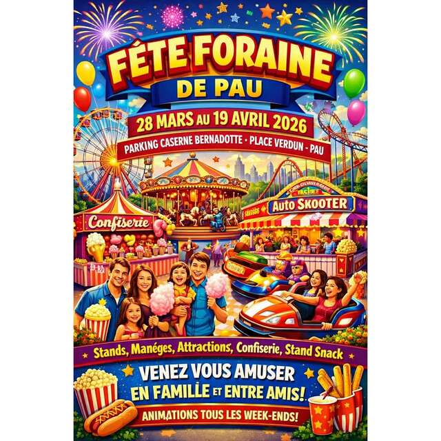 Fête foraine de Pau