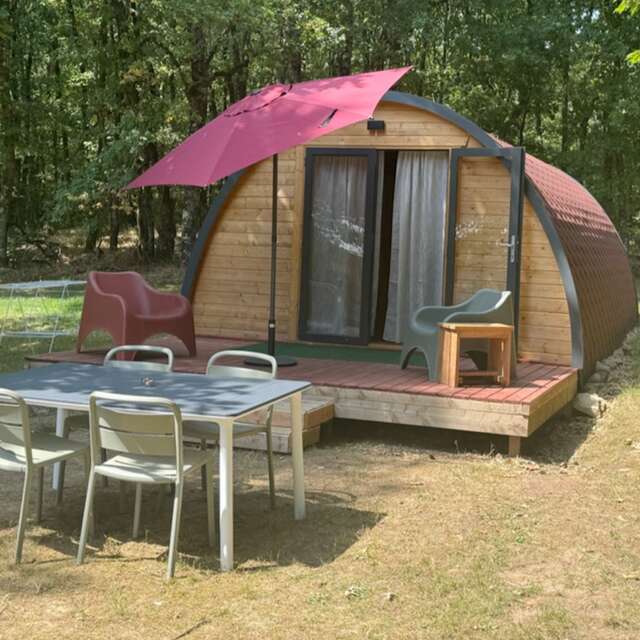 Camping Domaine de Lallé - POD Le Milan Rouge