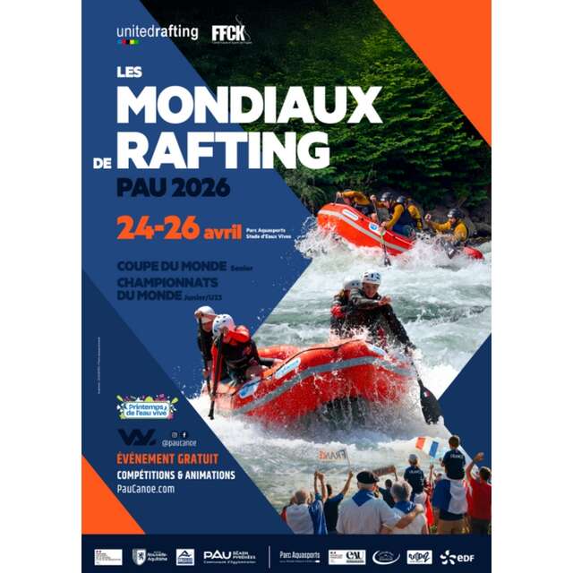 Mondiaux Rafting - Pau 2026