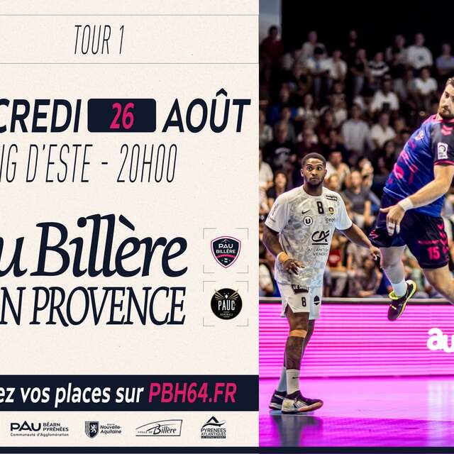 Coupe de France Handball: Pau Billère Handball Vs Aix en Provence