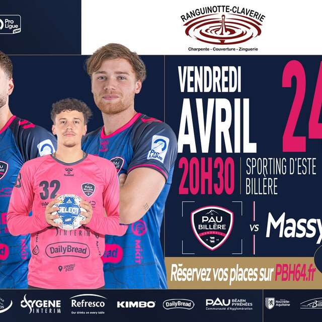 Handball: Pau Billère Handball Vs Massy
