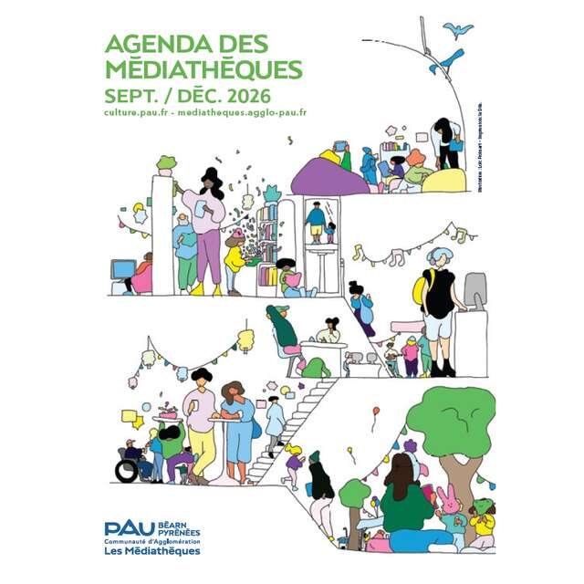 Agenda des médiathèques - Septembre à décembre 2026
