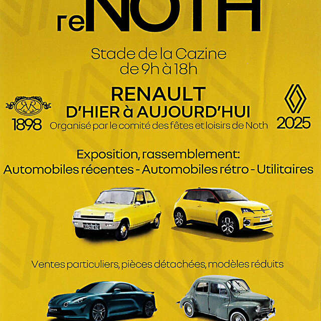 Renault d'hier à aujourd'hui