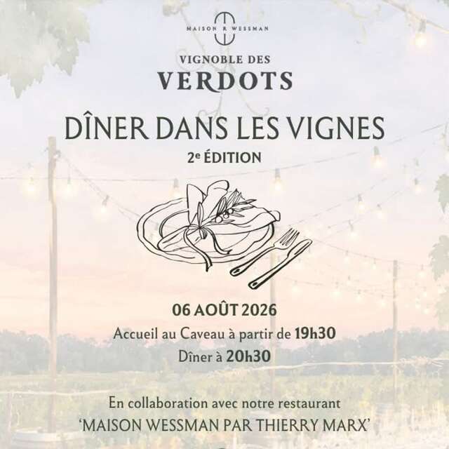 Vignoble des Verdots | Dîner dans les vignes