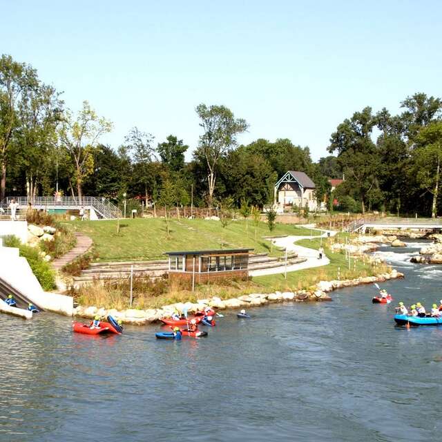 Balade à Roulettes n°8 : Le stade d'eaux vives de Pau