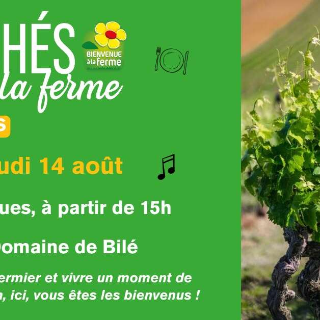 Marché à la Ferme au Domaine de Bilé