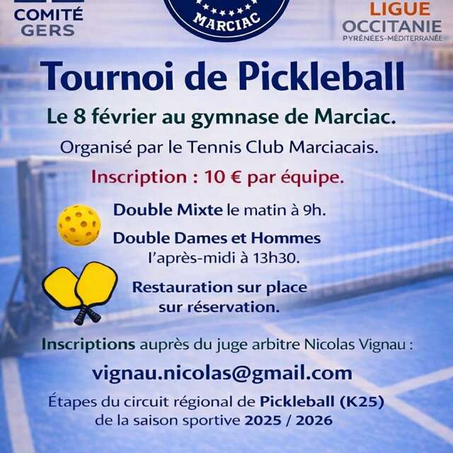 Tournoi de pickleball