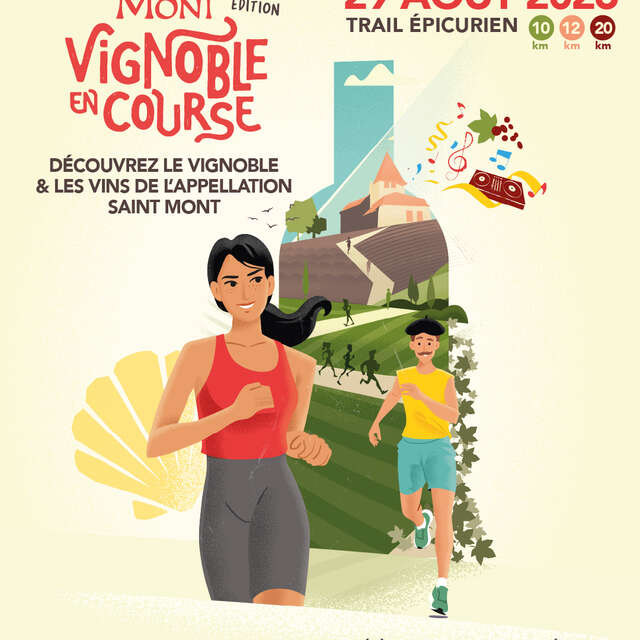 Saint Mont Vignoble en Course