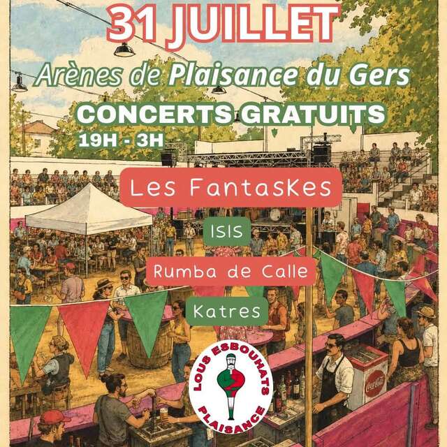 Concert aux arènes