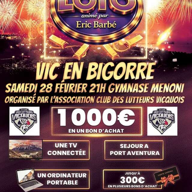 Loto du club de lutte