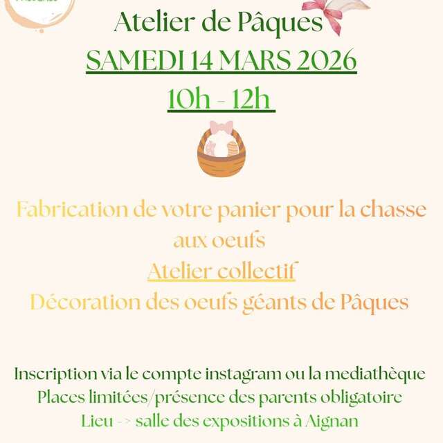 Atelier de Pâques