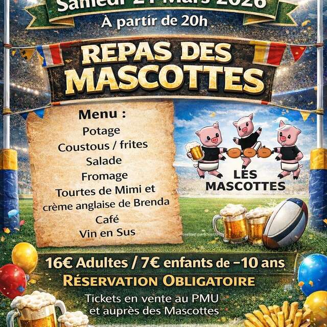 Repas des Mascottes
