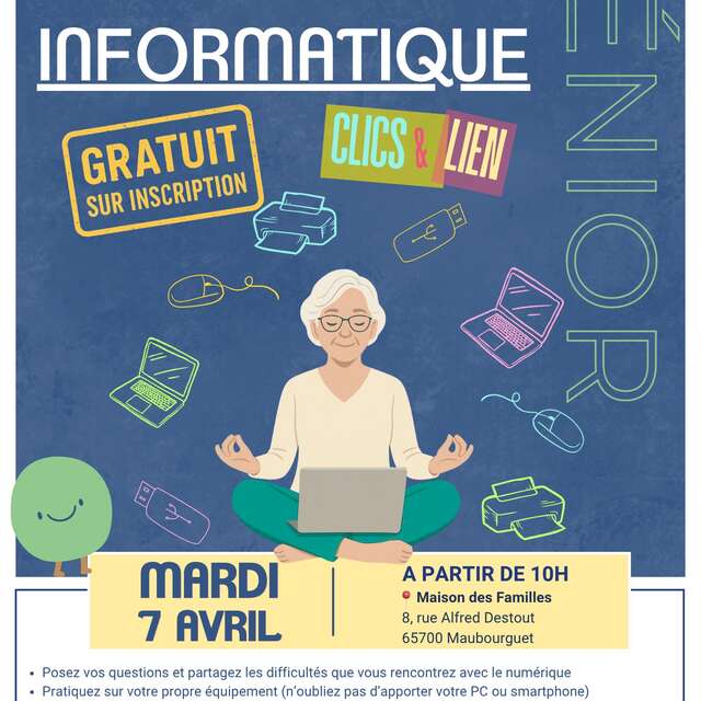 Atelier informatique séniors