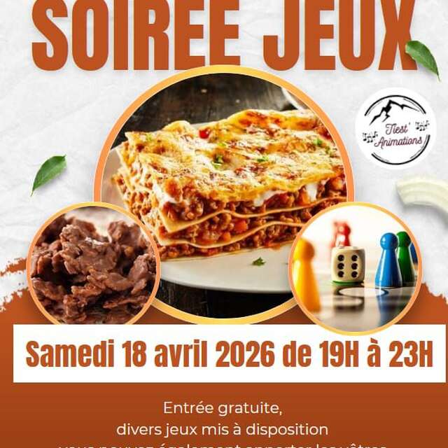 Soirée jeux de société