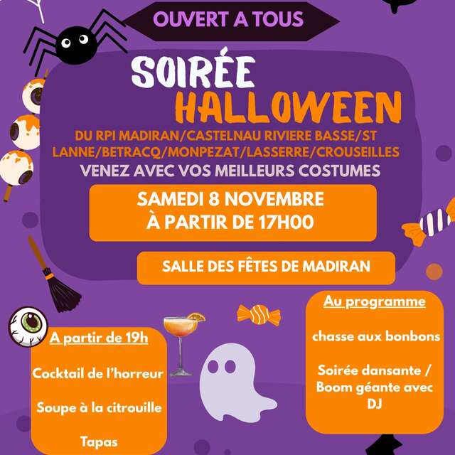 Soirée halloween
