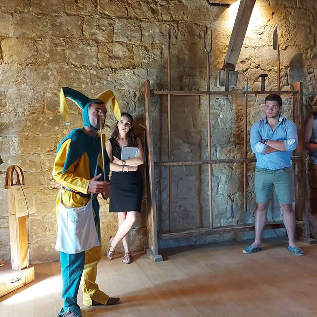 Visites accompagnées de Kaspiche, fou du roy