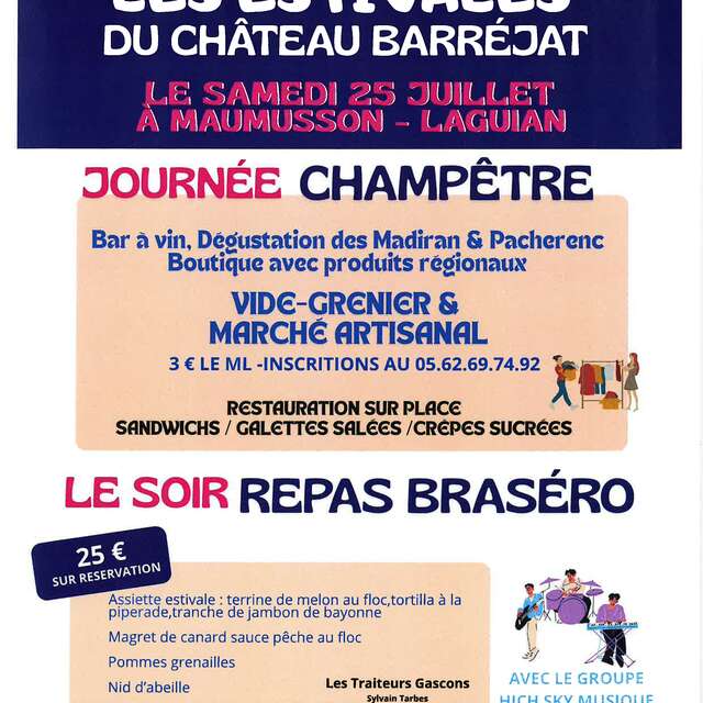 Les Estivales du Château Barréjat