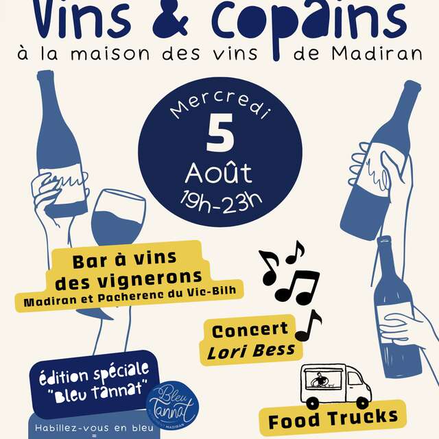 Soirée vins et copains