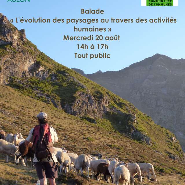 Balade « L’évolution des paysages au travers des activités humaines »