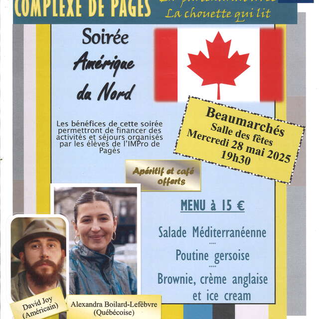 Soirée Amérique du Nord
