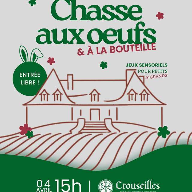 Chasse aux oeufs et à la bouteille