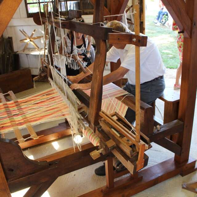 Démonstration et atelier tissage au Musée