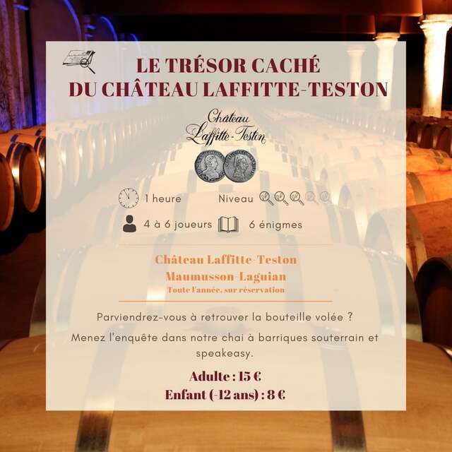 ESCAPE GAME - LE TRÉSOR CACHÉ