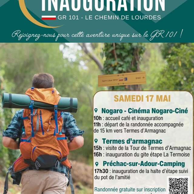 Balade accompagnée : inauguration du GR101